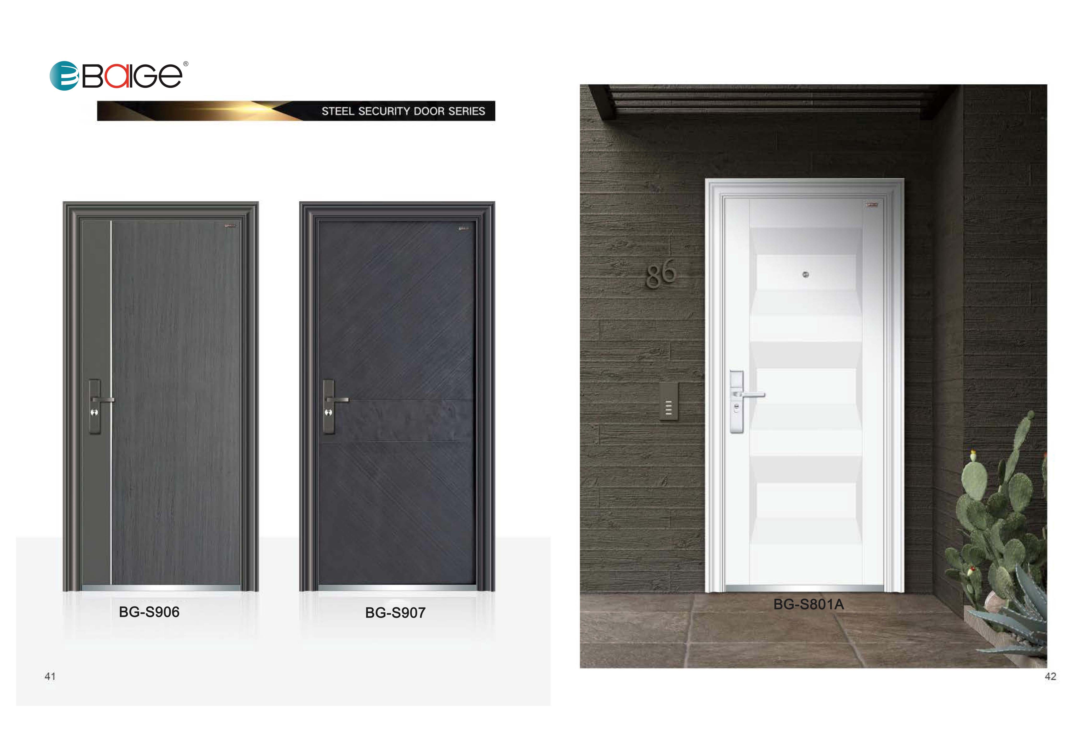 New Design Security Steel Doors