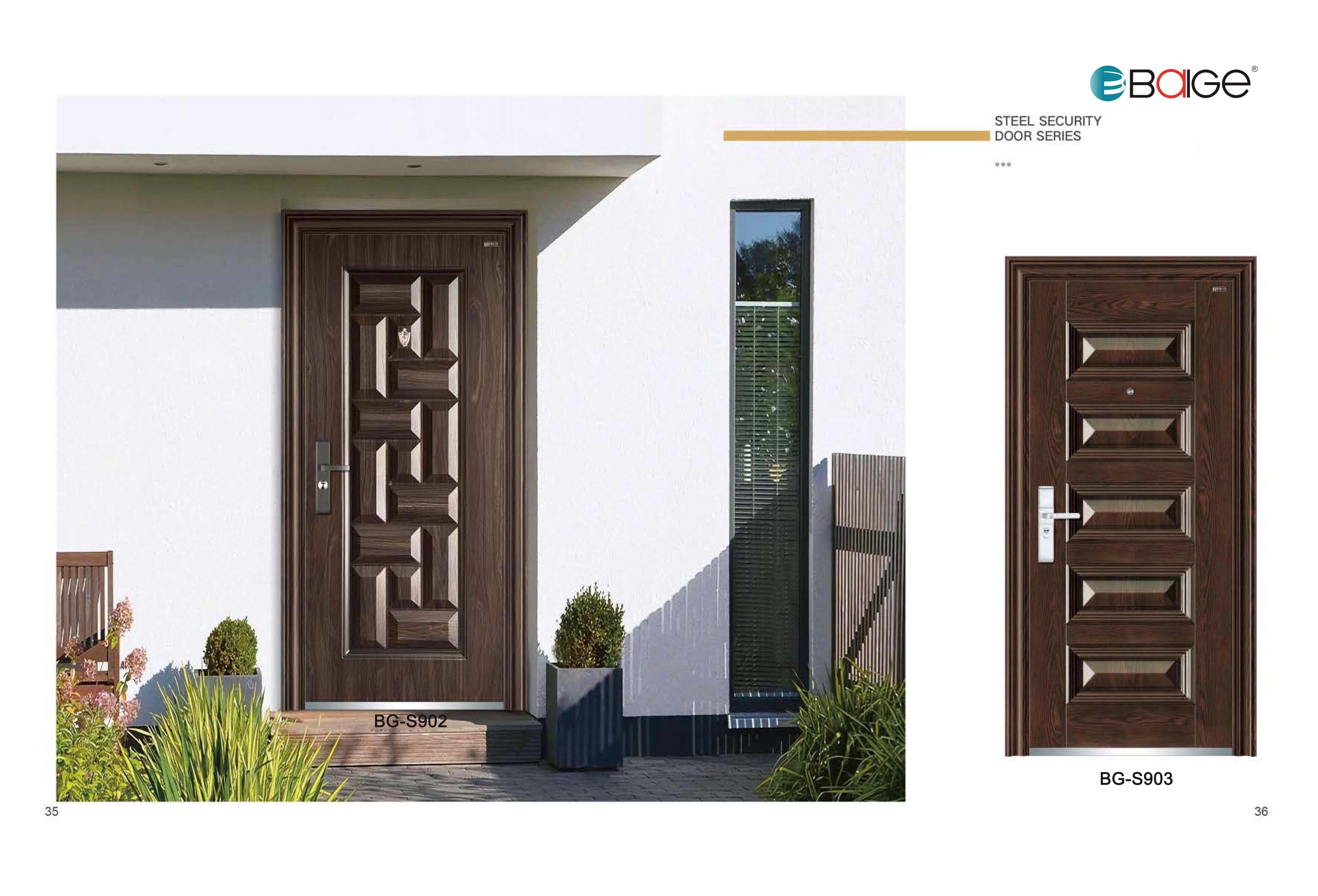 New Design Security Steel Doors