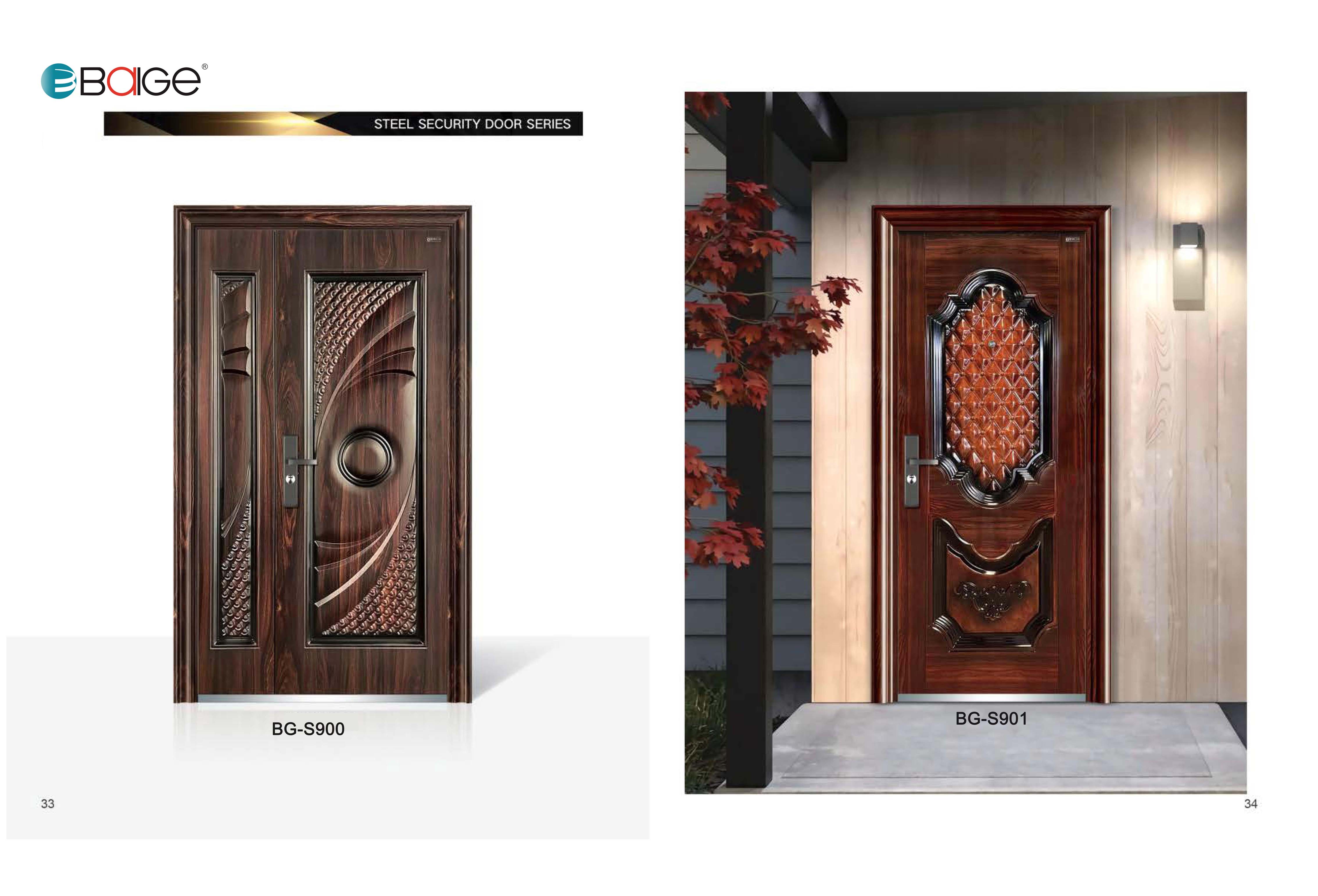 New Design Security Steel Doors