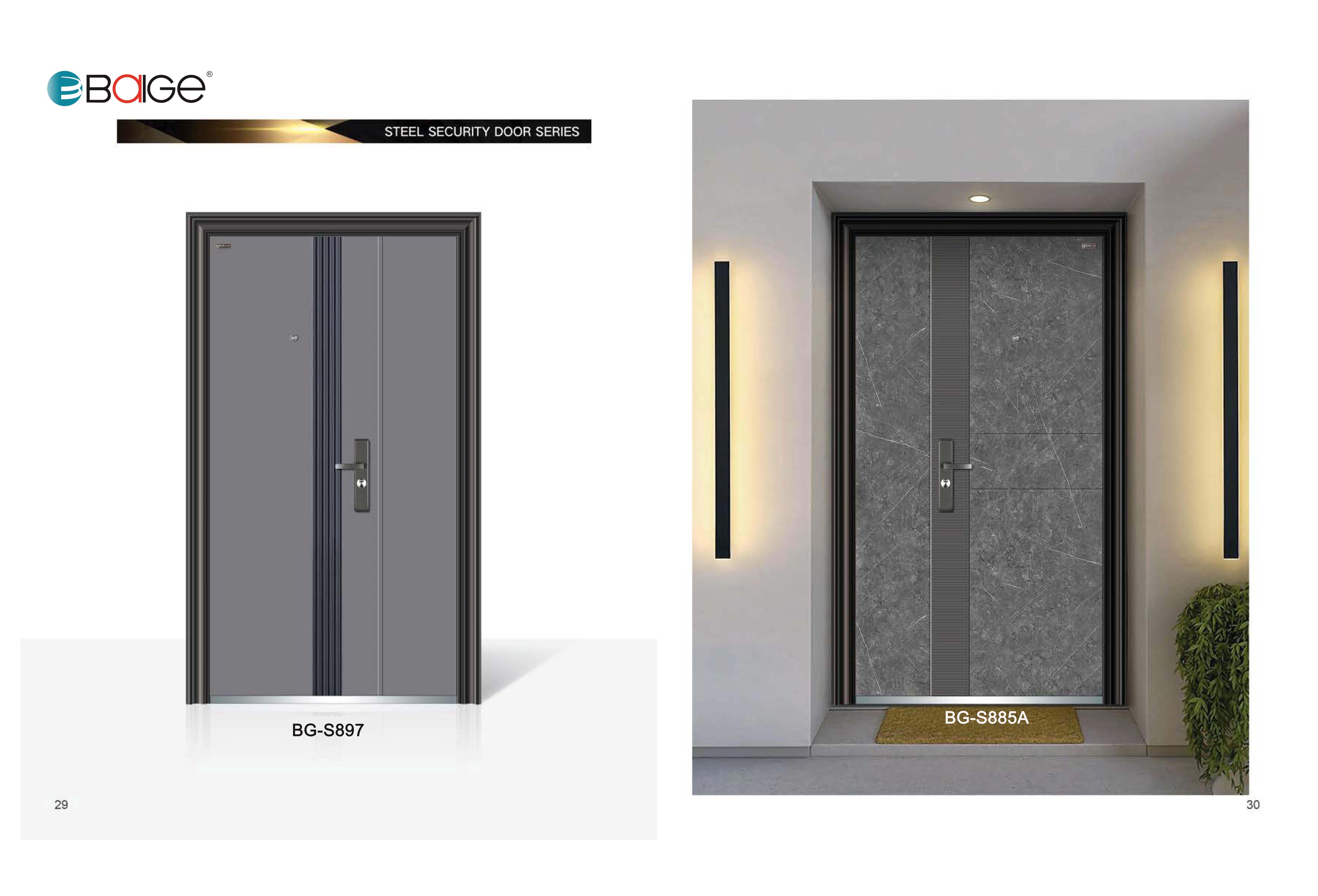New Design Security Steel Doors