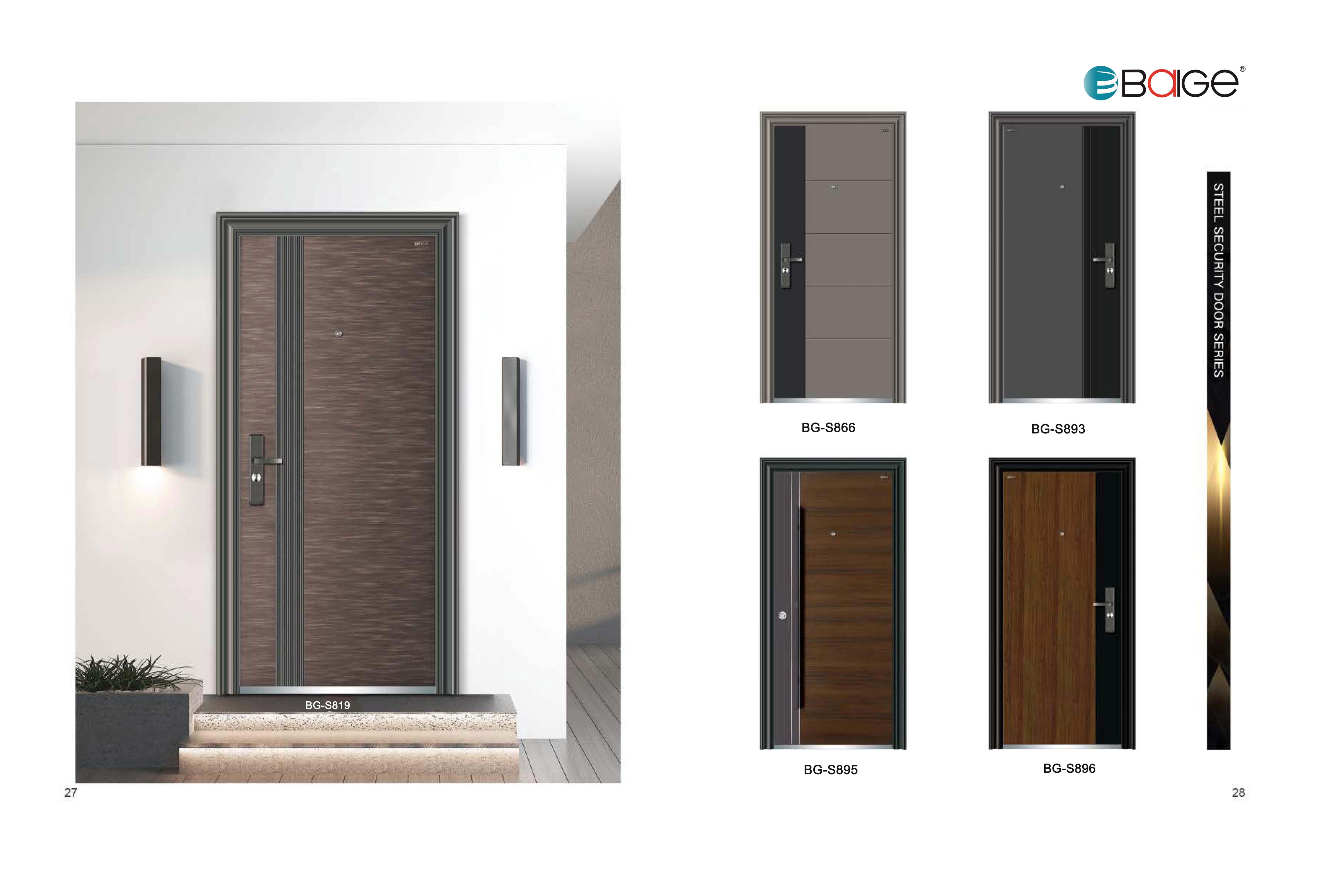 New Design Security Steel Doors