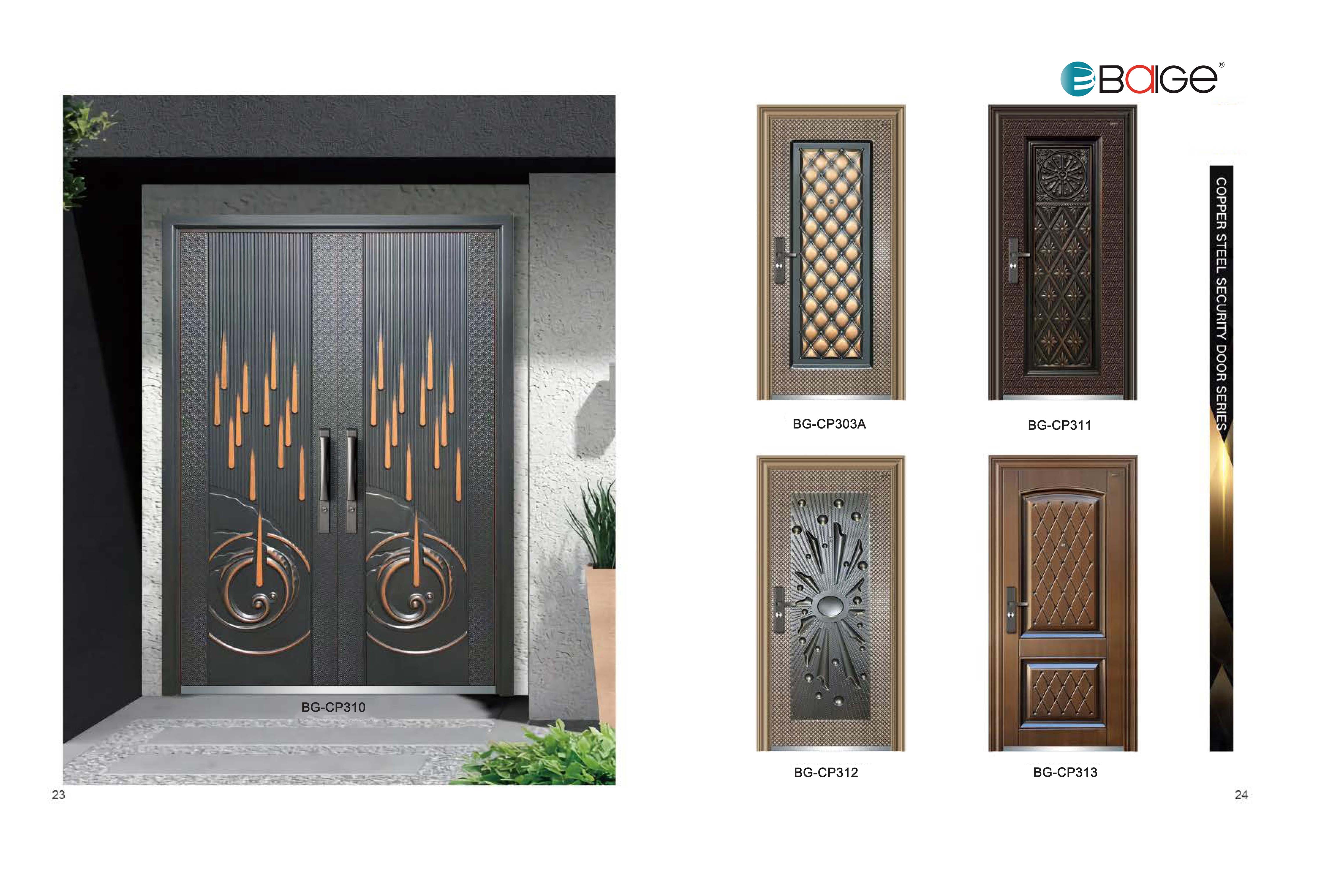 New Design Security Steel Doors