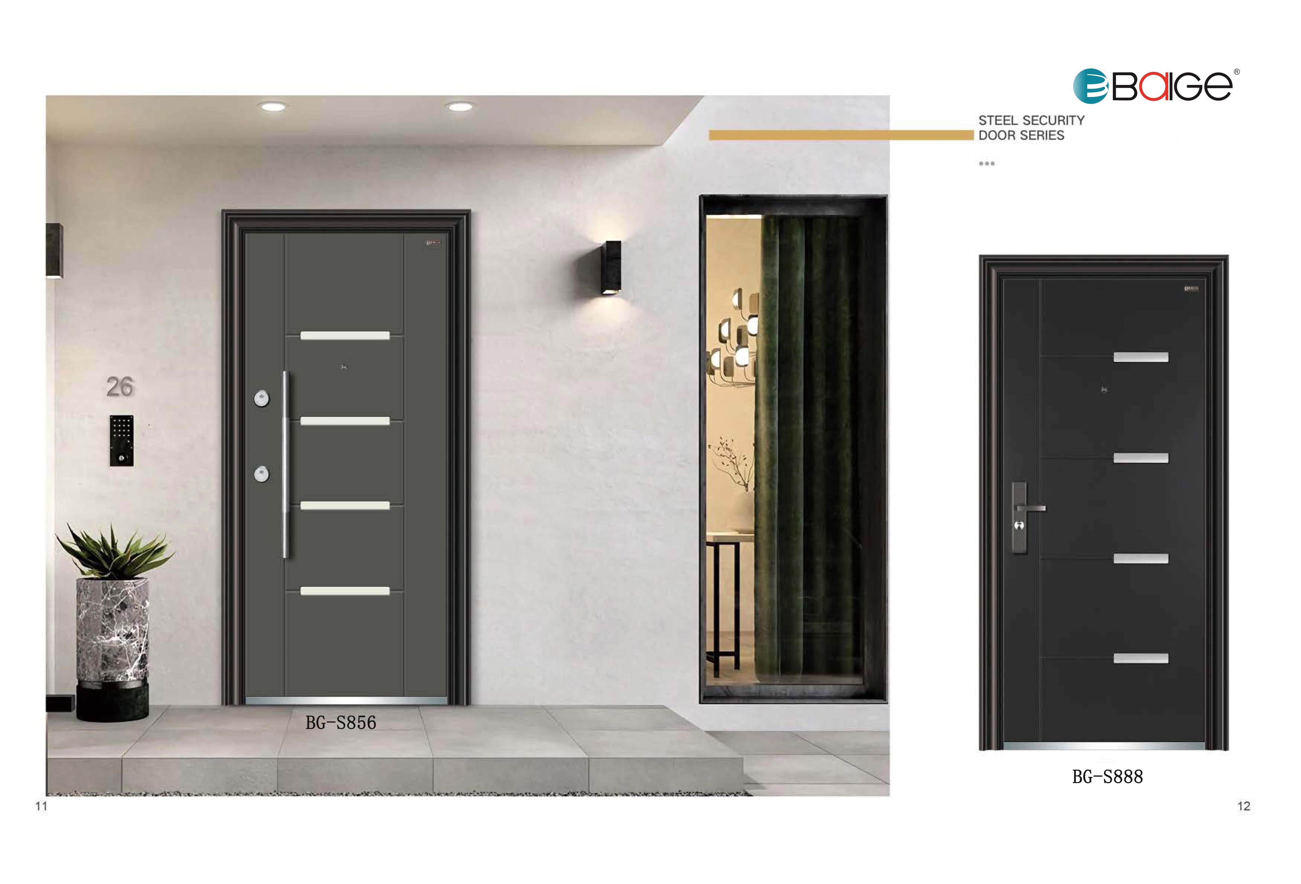 New Design Security Steel Doors