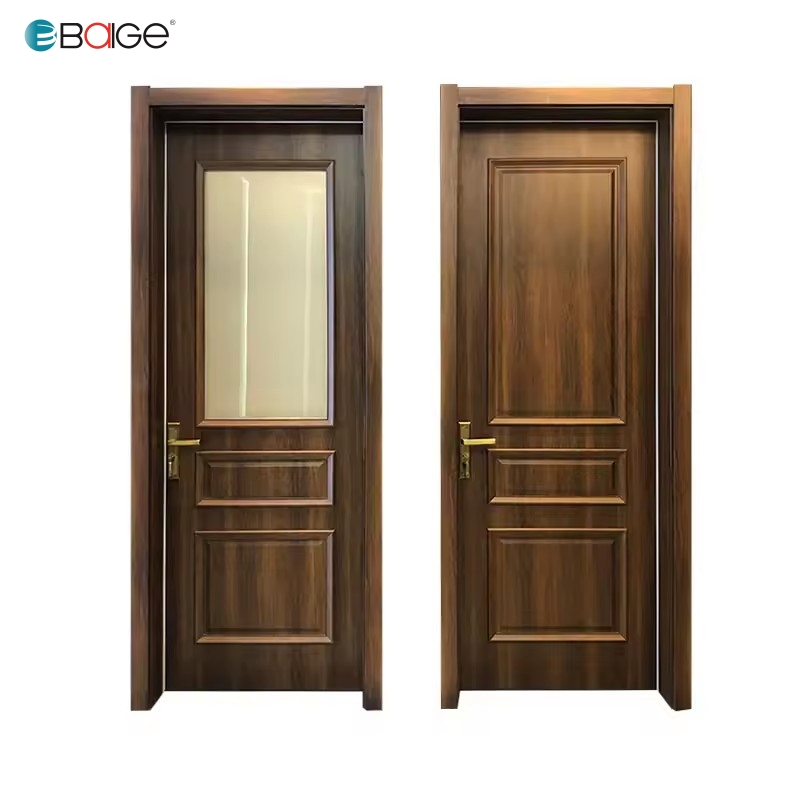 China Interior ABS Doors Dubai WPC Waterproof Door with Frame