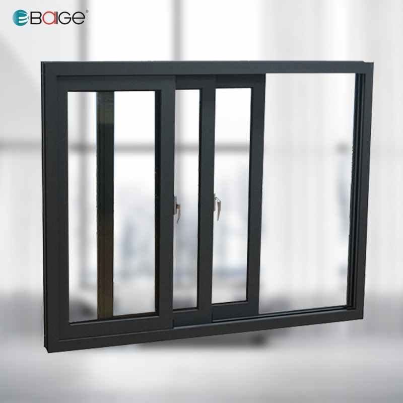 Aluminum  Horizontal Sliding Window Modern Dust-Proof Aluminum For Windows