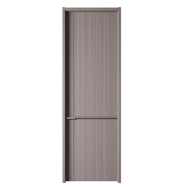 Simple Modern Wooden Door Design for Bedroom -BAIGEDOOR