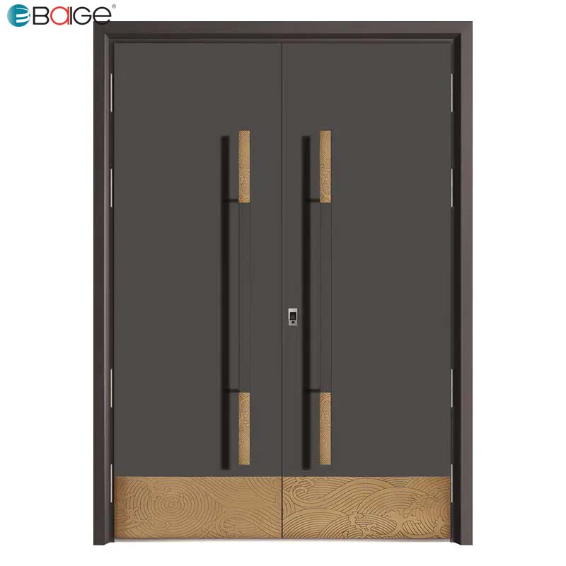 Top Supplier Luxury Villa Door Cast Aluminum Front Pivot Door
