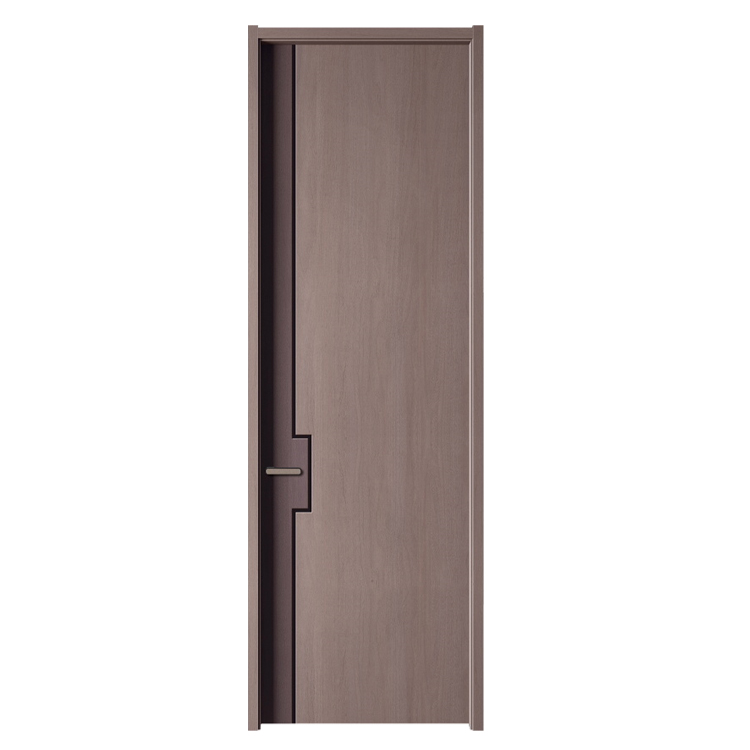 Modern Melamine Interior Doors Residential Wood Bedroom Door