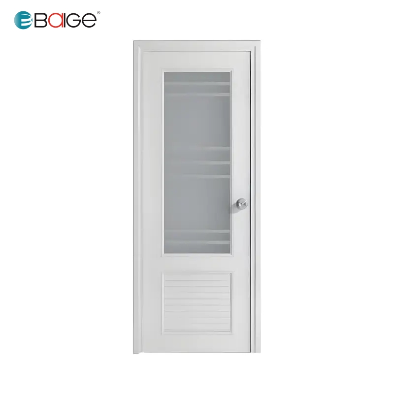 Top-quality waterproof UPVC doors and frames for toilets for sale in Indonesia.